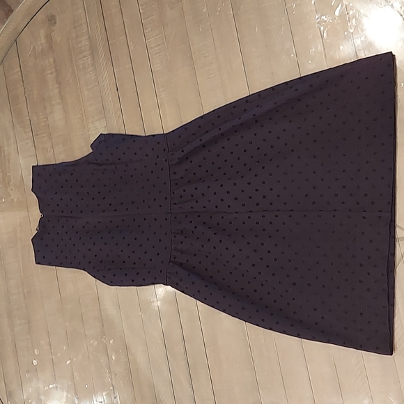 JCREW Little Black Polka Dot Dress - Picture 2 of 3